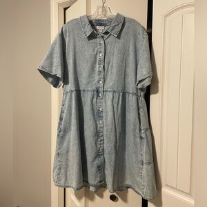 LuLaRoe Ashton Denim Dress